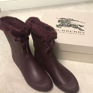 Burberry Rainboots